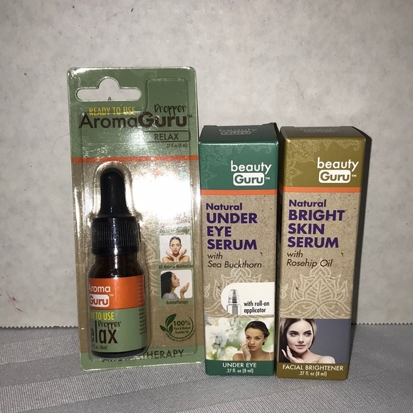 Beauty Guru natural under eye & skin serum + dropper aroma - Picture 1 of 8
